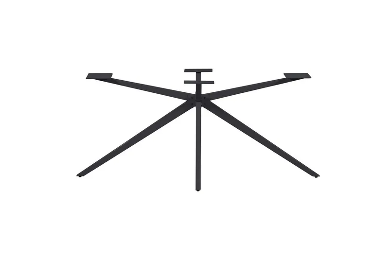 Pöydän jalka Hollanti - Musta, 72x170x80 cm - Sisustustuotteet - Kalustevetimet - Huonekaluhelat - Kalustejalat