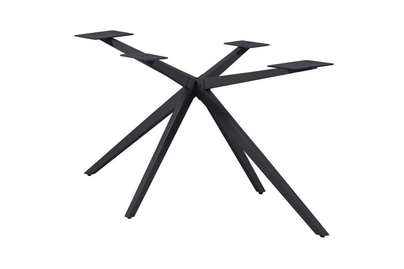 Pöydän jalka Hollanti - Musta, 72x170x80 cm - Sisustustuotteet - Kalustevetimet - Huonekaluhelat - Kalustejalat