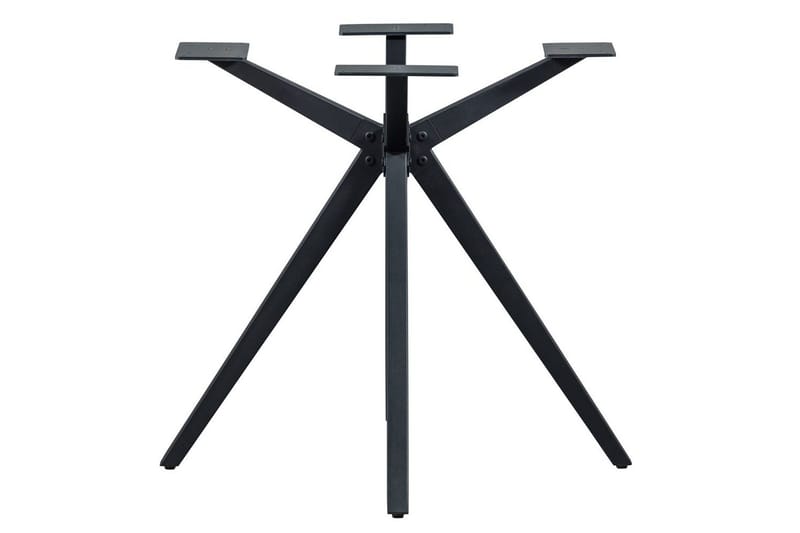 Pöydän jalka Hollanti - Musta, 72x80x80 cm - Sisustustuotteet - Kalustevetimet - Huonekaluhelat - Kalustejalat