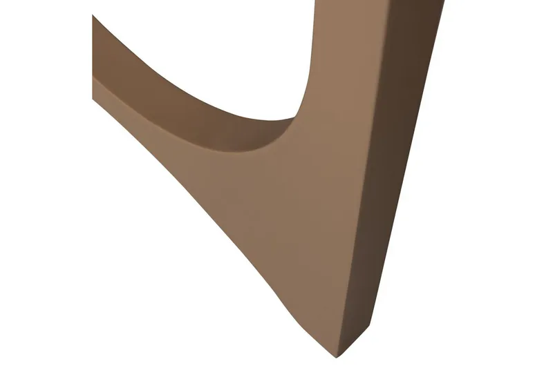 Pöydän jalka Zaandam - Tumma hiekka - Sisustustuotteet - Kalustevetimet - Huonekaluhelat - Kalustejalat