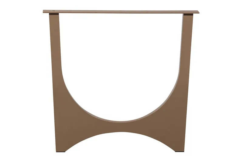 Pöydän jalka Zaandam - Tumma hiekka - Sisustustuotteet - Kalustevetimet - Huonekaluhelat - Kalustejalat