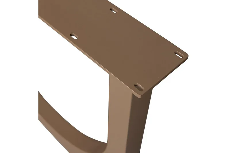 Pöydän jalka Zaandam - Tumma hiekka - Sisustustuotteet - Kalustevetimet - Huonekaluhelat - Kalustejalat