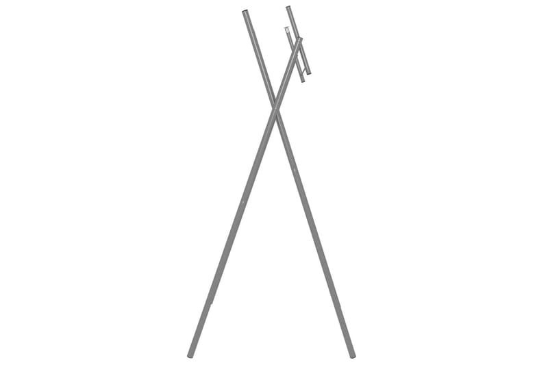Taitettavat pöydänjalat hopea 45x55x112 cm galvanoitu teräs - Hopea - Sisustustuotteet - Kalustevetimet - Huonekaluhelat - Kalustejalat