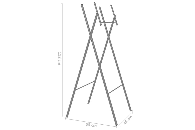 Taitettavat pöydänjalat hopea 45x55x112 cm galvanoitu teräs - Hopea - Sisustustuotteet - Kalustevetimet - Huonekaluhelat - Kalustejalat