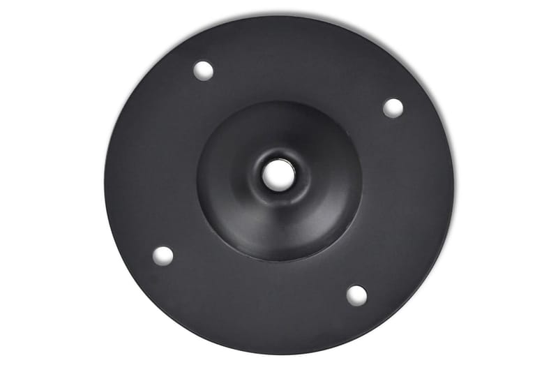 Teleskooppiset pöydänjalat 4 kpl musta 710 mm-1100 mm - Sisustustuotteet - Kalustevetimet - Huonekaluhelat - Kalustejalat