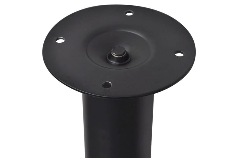 Teleskooppiset pöydänjalat 4 kpl musta 710 mm-1100 mm - Sisustustuotteet - Kalustevetimet - Huonekaluhelat - Kalustejalat