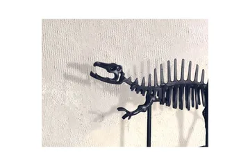 Koriste-esine Wohnling Koristeellinen T-Rex Alumiini Moderni - Sisustustuotteet - Sisustusesineet