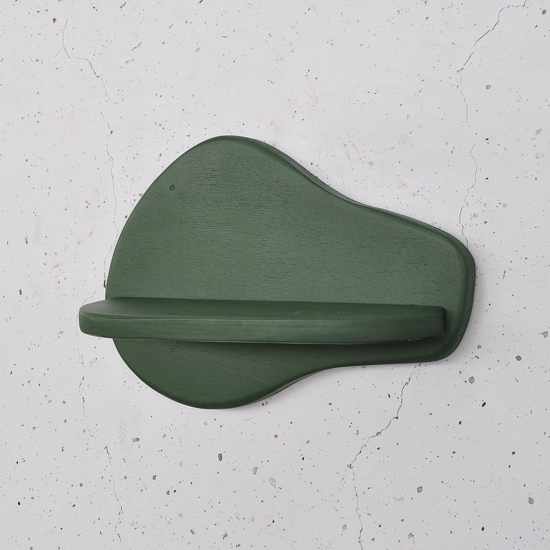 Koristeellinen puinen seinähylly Hanah Home Magna Vihreä 35 x 23 x 11 cm - Talo & remontointi - Keittiö & kylpyhuone - Keittiö & kodinhoitohuone - Keittiön sisustus - Keittiöhylly