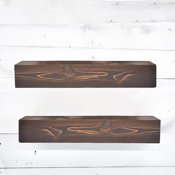 Koristeellinen puinen seinähylly Hanah Home Rafect (13 x 40 x 11 cm) - Sisustustuotteet - Sisustusesineet