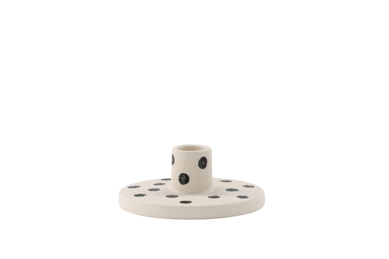 Bette Kynttilänjalka 12x5 cm - Valkoinen - Sisustustuotteet - Kynttilä & tuoksut - Kynttilänjalat & lyhdyt