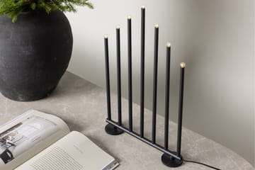 Björnfjället Ljusstake Venture Home Black - Sisustustuotteet - Kynttilä & tuoksut - Kynttilänjalat & lyhdyt