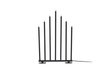 Björnfjället Ljusstake Venture Home Black - Sisustustuotteet - Kynttilä & tuoksut - Kynttilänjalat & lyhdyt
