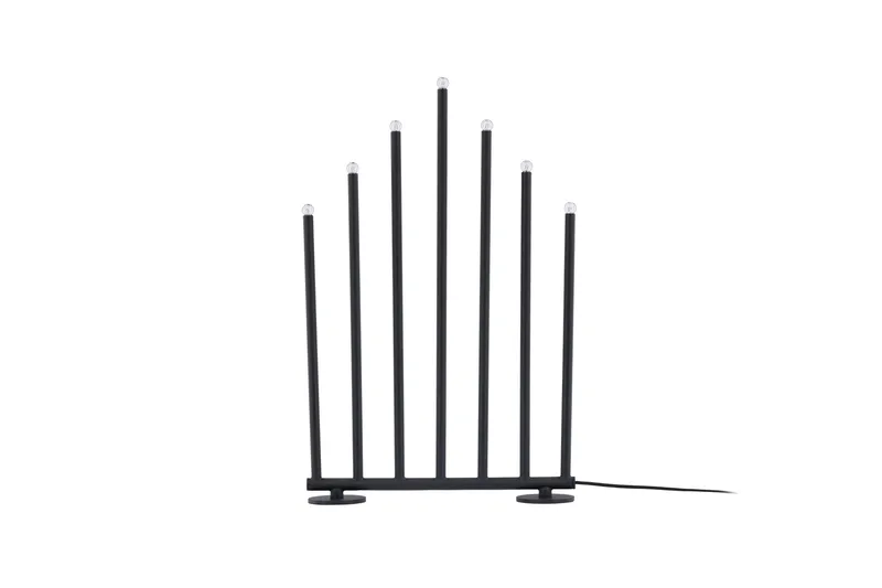 Björnfjället Ljusstake Venture Home Black - Sisustustuotteet - Kynttilä & tuoksut - Kynttilänjalat & lyhdyt