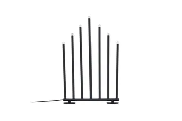 Björnfjället Ljusstake Venture Home Black - Sisustustuotteet - Kynttilä & tuoksut - Kynttilänjalat & lyhdyt