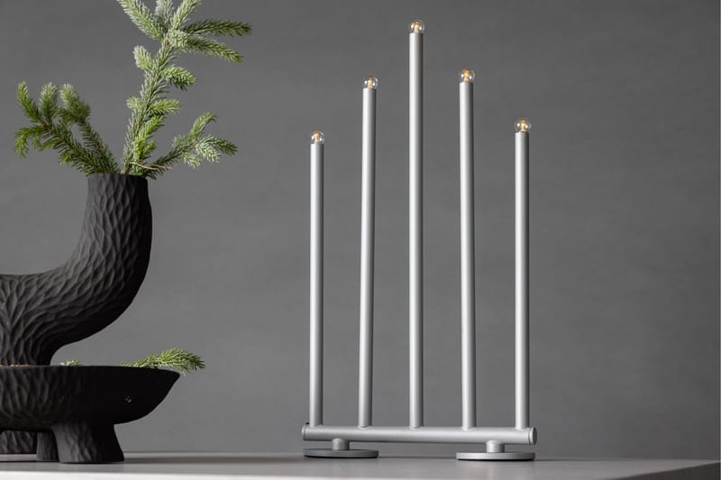 Björnfjället Ljusstake Venture Home Silver - Sisustustuotteet - Kynttilä & tuoksut - Kynttilänjalat & lyhdyt