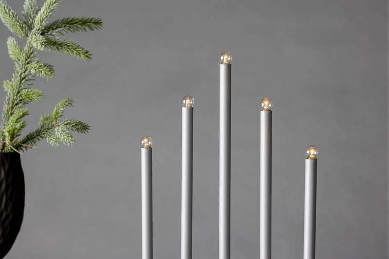 Björnfjället Ljusstake Venture Home Silver - Sisustustuotteet - Kynttilä & tuoksut - Kynttilänjalat & lyhdyt