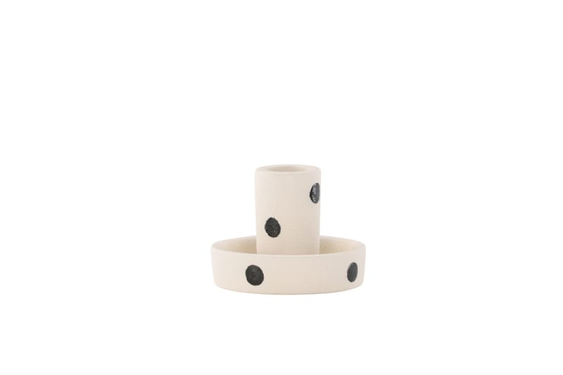 Ceco Kynttilänjalka 11x5,6 cm - Valkoinen - Sisustustuotteet - Kynttilä & tuoksut - Kynttilänjalat & lyhdyt