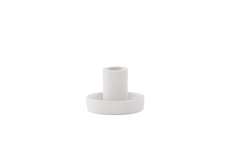 Ceco Kynttilänjalka 11x5,6 cm - Valkoinen - Sisustustuotteet - Kynttilä & tuoksut - Kynttilänjalat & lyhdyt