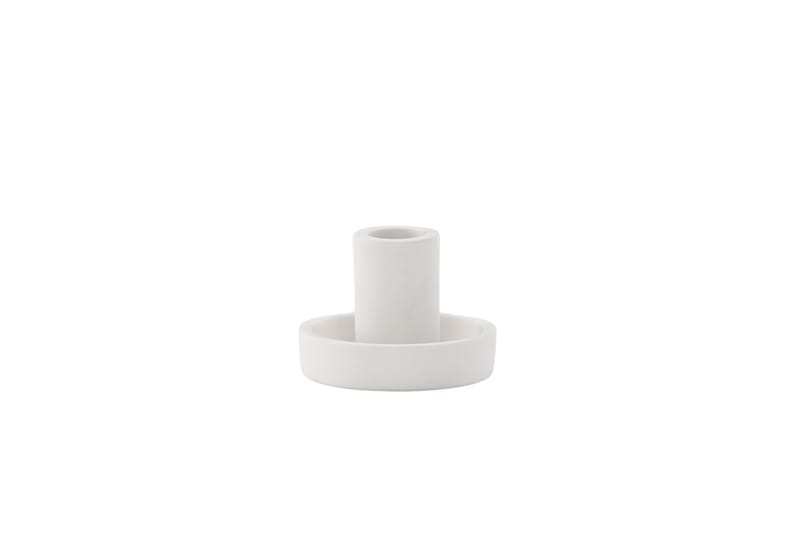 Ceco Kynttilänjalka 11x5,6 cm - Valkoinen - Sisustustuotteet - Kynttilä & tuoksut - Kynttilänjalat & lyhdyt