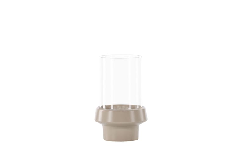 Davida Lyhty 13x20 cm - Beige - Sisustustuotteet - Kynttilä & tuoksut - Kynttilänjalat & lyhdyt