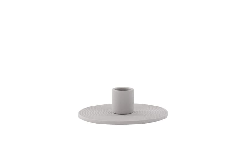 Dian Kynttilänjalka 12x4 cm - Harmaa - Sisustustuotteet - Kynttilä & tuoksut - Kynttilänjalat & lyhdyt