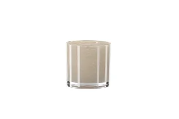 Glora Lyhty 10x10 cm - Beige - Sisustustuotteet - Kynttilä & tuoksut - Kynttilänjalat & lyhdyt