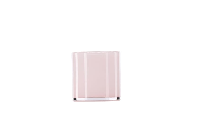 Glora Lyhty 10x10 cm - Vaaleanpunainen - Sisustustuotteet - Kynttilä & tuoksut - Kynttilänjalat & lyhdyt