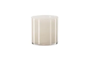 Glora Lyhty 12x12 cm - Beige - Sisustustuotteet - Kynttilä & tuoksut - Kynttilänjalat & lyhdyt