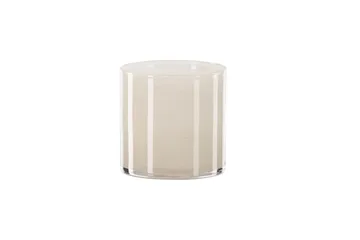 Glora Lyhty 12x12 cm - Beige - Sisustustuotteet - Kynttilä & tuoksut - Kynttilänjalat & lyhdyt