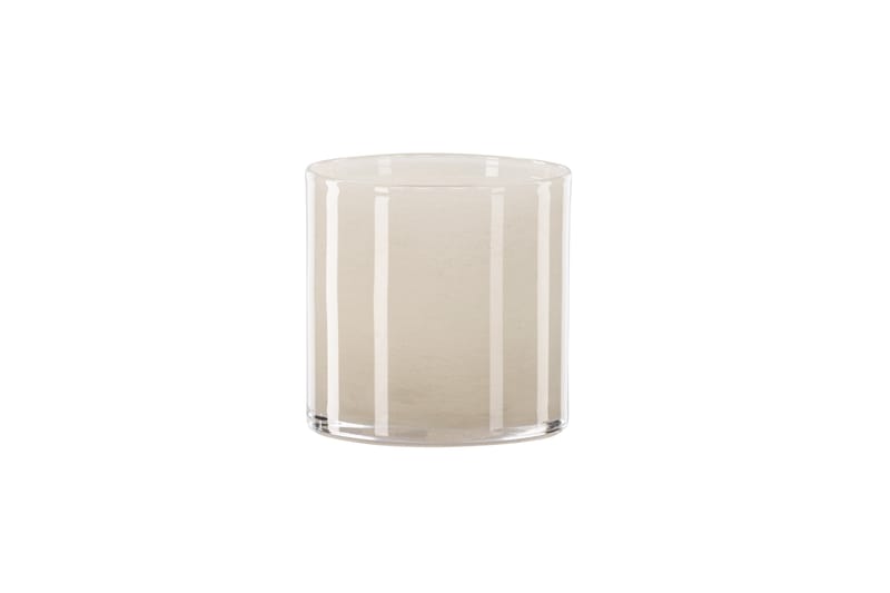 Glora Lyhty 12x12 cm - Beige - Sisustustuotteet - Kynttilä & tuoksut - Kynttilänjalat & lyhdyt