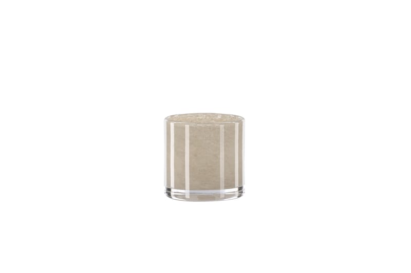 Glora Lyhty 8x8 cm - Beige - Sisustustuotteet - Kynttilä & tuoksut - Kynttilänjalat & lyhdyt