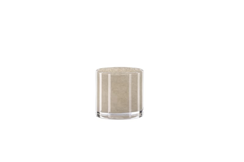 Glora Lyhty 8x8 cm - Beige - Sisustustuotteet - Kynttilä & tuoksut - Kynttilänjalat & lyhdyt