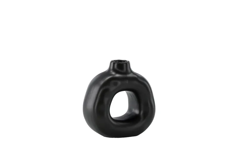 Judi Kynttilänjalka 6x13 cm - Musta - Sisustustuotteet - Kynttilä & tuoksut - Kynttilänjalat & lyhdyt