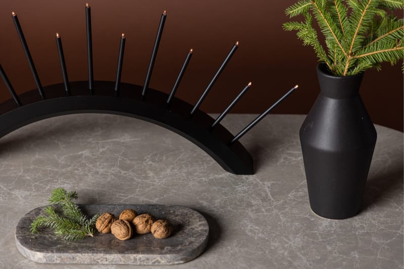 Kettilsås Ljusstake Venture Home Black - Sisustustuotteet - Kynttilä & tuoksut - Kynttilänjalat & lyhdyt
