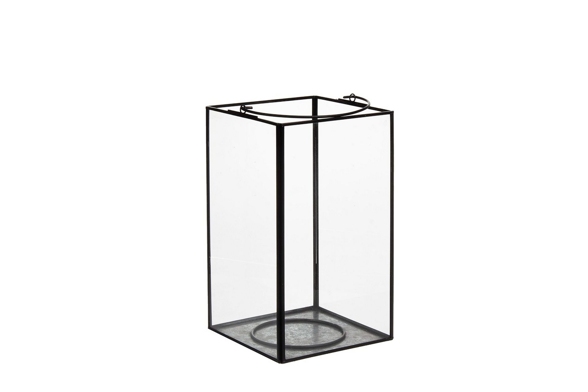 Lyhty Deva 16x27 cm Musta - AmandaB - Sisustustuotteet - Kynttilä & tuoksut - Kynttilänjalat & lyhdyt