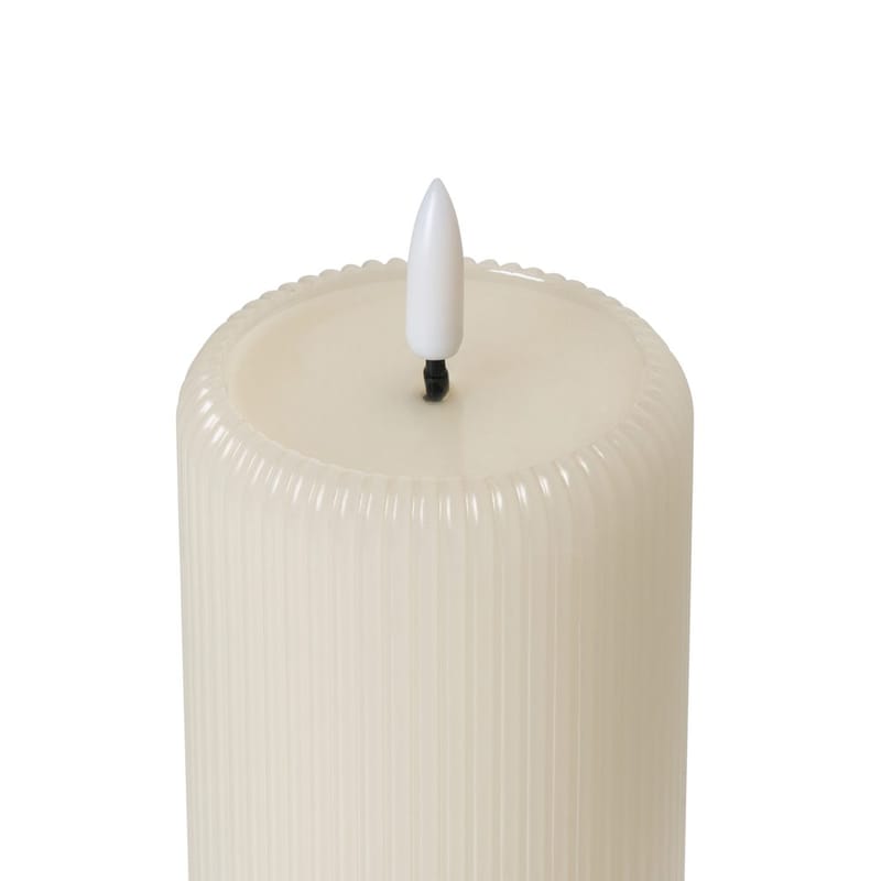 LED-kynttilä Noisette Setti 6 kpl - Valkoinen - Sisustustuotteet - Kynttilä & tuoksut - Steariinikynttilä - Kruunukynttilä & antiikkikynttilä