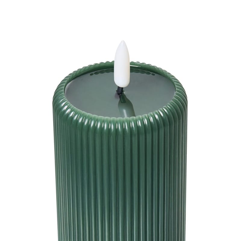 LED-kynttilä Noisette Setti 6 kpl - Vihreä - Sisustustuotteet - Joulukoristeet & juhlakoristeet - Joulukoristeet - Joulukynttilä