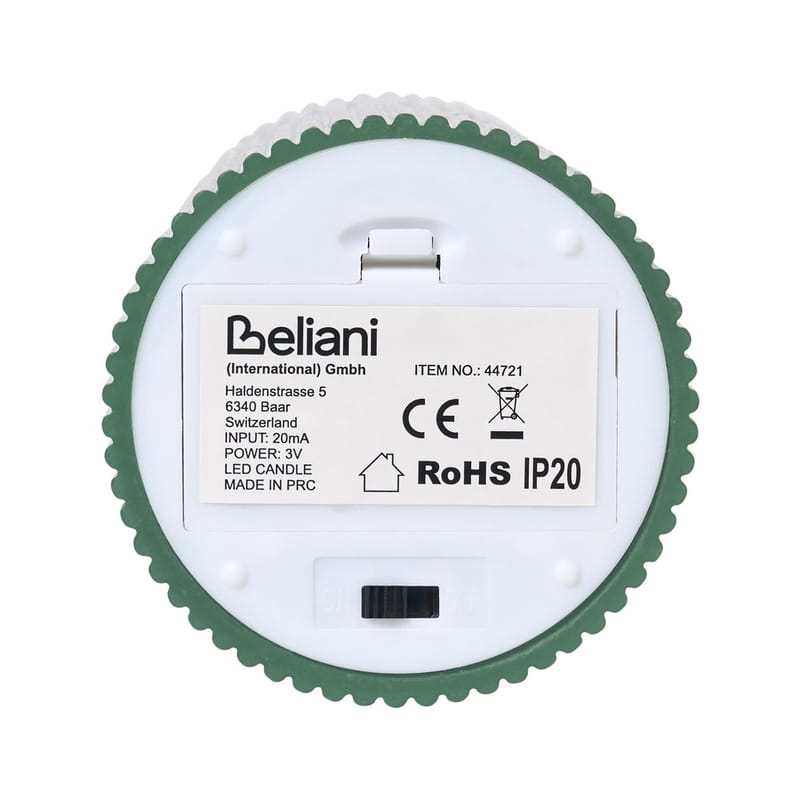 LED-kynttilä Noisette Setti 6 kpl - Vihreä - Sisustustuotteet - Kynttilä & tuoksut - Steariinikynttilä - Kruunukynttilä & antiikkikynttilä