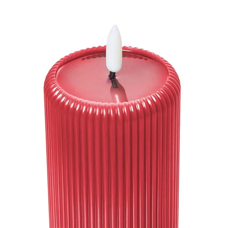 LED-kynttilä Noisette Setti 6 kpl - Punainen - Sisustustuotteet - Joulukoristeet & juhlakoristeet - Joulukoristeet - Joulukynttilä