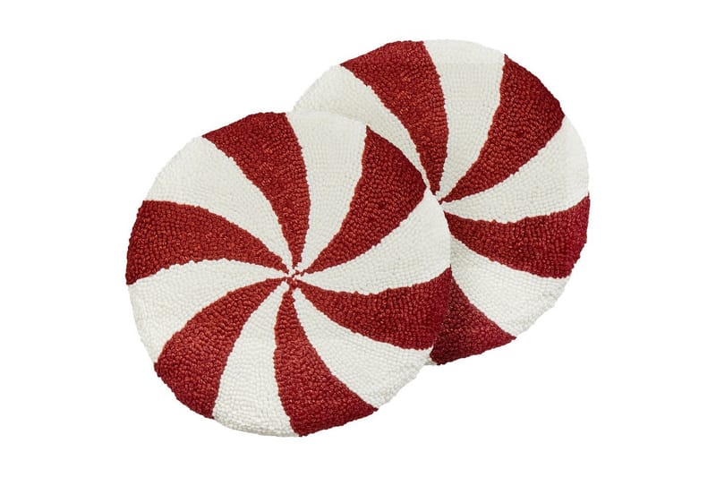 Koristetyynyt Swirl Candy setti 2 kpl - Sisustustuotteet - Lastenhuoneen sisustus - Lasten sisustustuotteet - Viirinauha lastenhuone