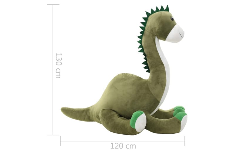 Dinosaurus brontosaurus pehmolelu plyysi vihreä - Vihreä - Sisustustuotteet - Lastenhuoneen sisustus - Lastenhuoneen koristeet