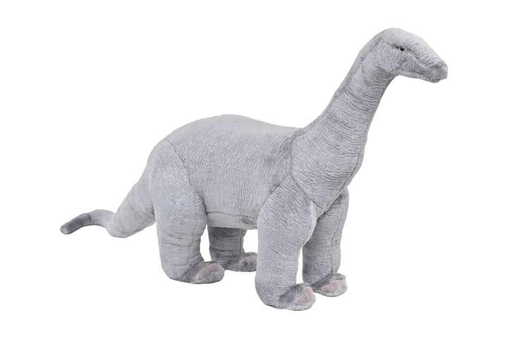 Seisova leludinosaurus Brachiosaurus XXL plyysi harmaa - Harmaa - Vauvan lelut - Lastenhuoneen koristeet