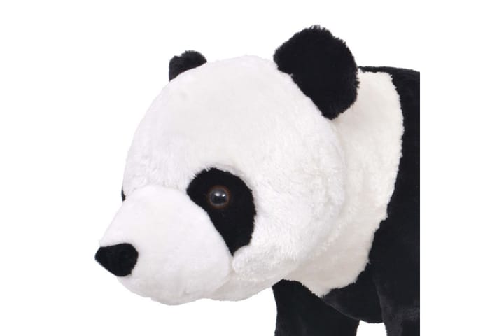 Seisova pehmolelu panda musta ja valkoinen XXL - Musta - Lastenhuoneen koristeet - Pehmolelut