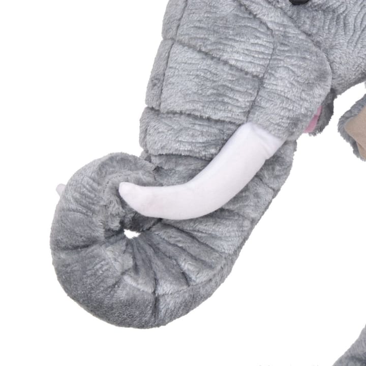 Seisova pehmolelu norsu harmaa XXL - Harmaa - Pehmolelut - Lastenhuoneen koristeet