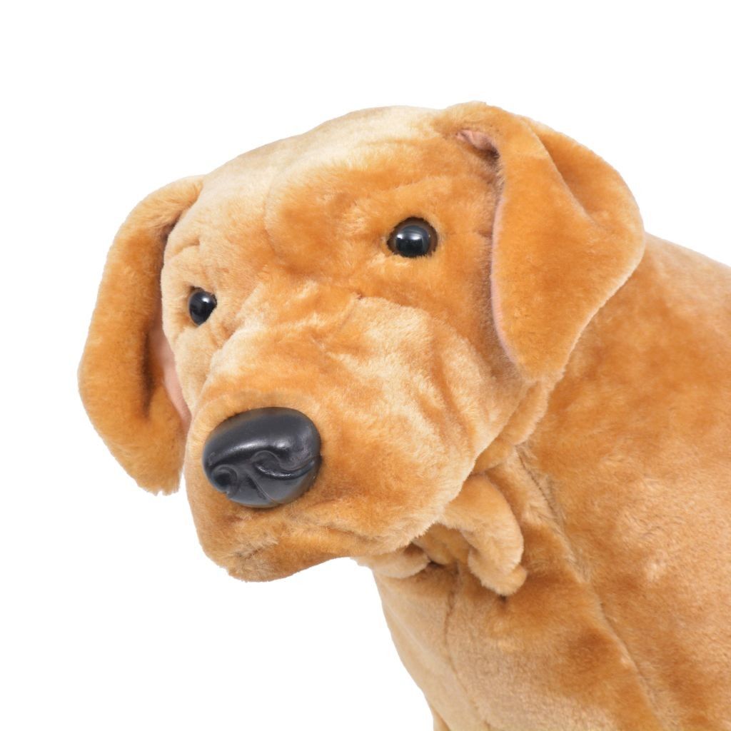 Seisova pehmolelu Labradorinnoutaja XXL vaaleanruskea - Ruskea - Sisustustuotteet - Lastenhuoneen sisustus - Lastenhuoneen koristeet