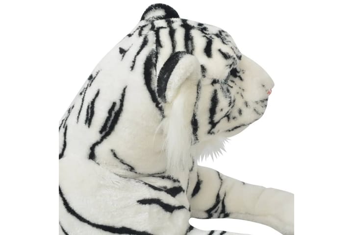 Tiikeri pehmolelu Valkoinen XXL - Valkoinen - Vauvan lelut - Lastenhuoneen koristeet