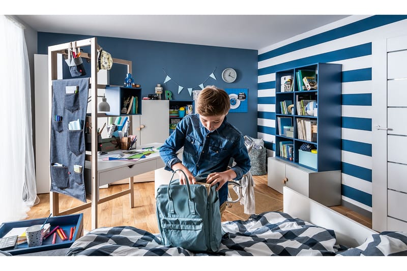 Kaappi Stige Harmaa - VOX - Sisustustuotteet - Lastenhuoneen sisustus - Lastenhuonesäilytys