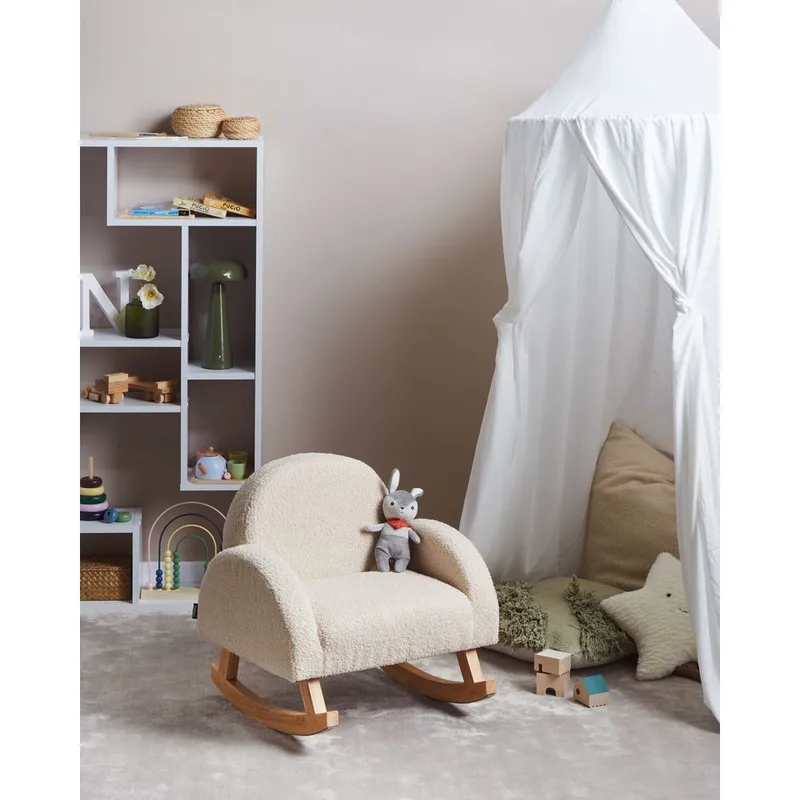 Keinutuoli Hug - Beige, vaalea puu - Sisustustuotteet - Lastenhuoneen sisustus - Lelut - Keinuhevonen