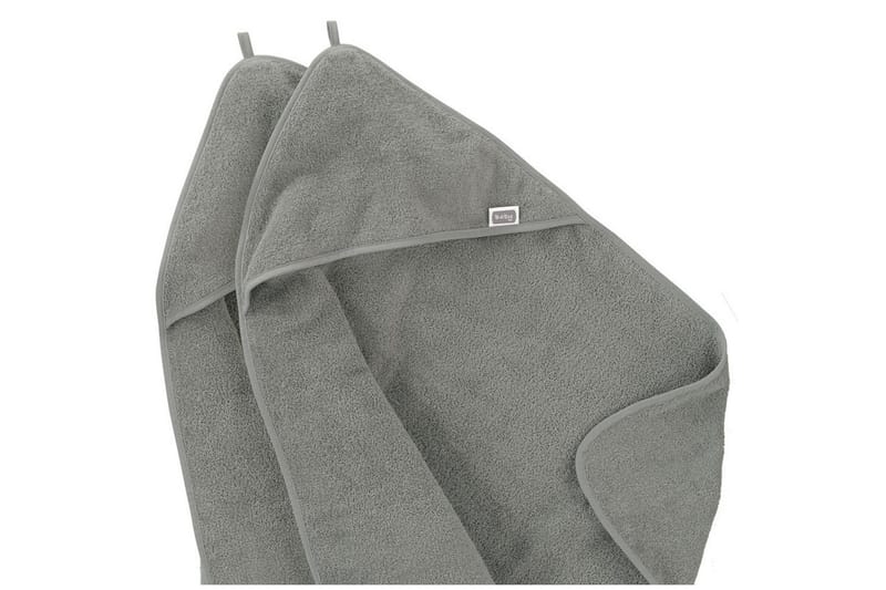 Vauvaviitta Perus 75 x 75 cm 2 pakkaus Harmaa - Kodintekstiilit & matot - Lasten tekstiilit - Lasten vuodevaatteet - Lakana lasten