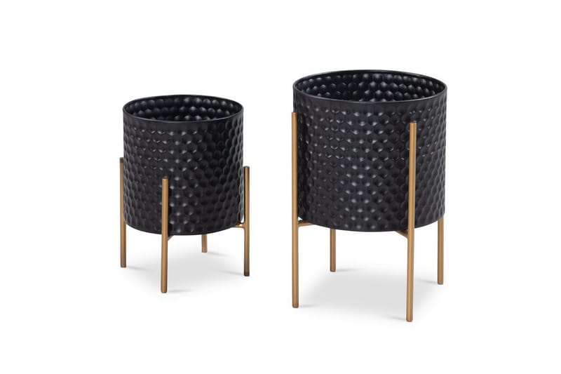 Maljakko Wohnling Sarja 2 Alumiininen Kukkaruukku 3D Rengaspinta Moderni, undefined